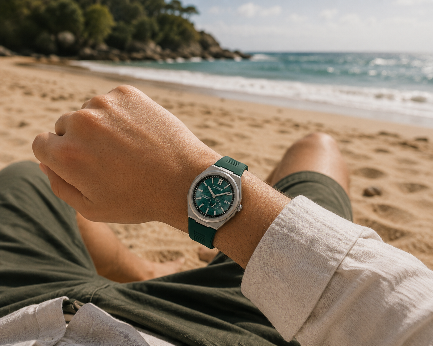 Citizen Zenshin FKM Rubber Straps