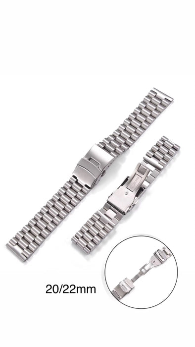 President Straight End Metal Bracelet