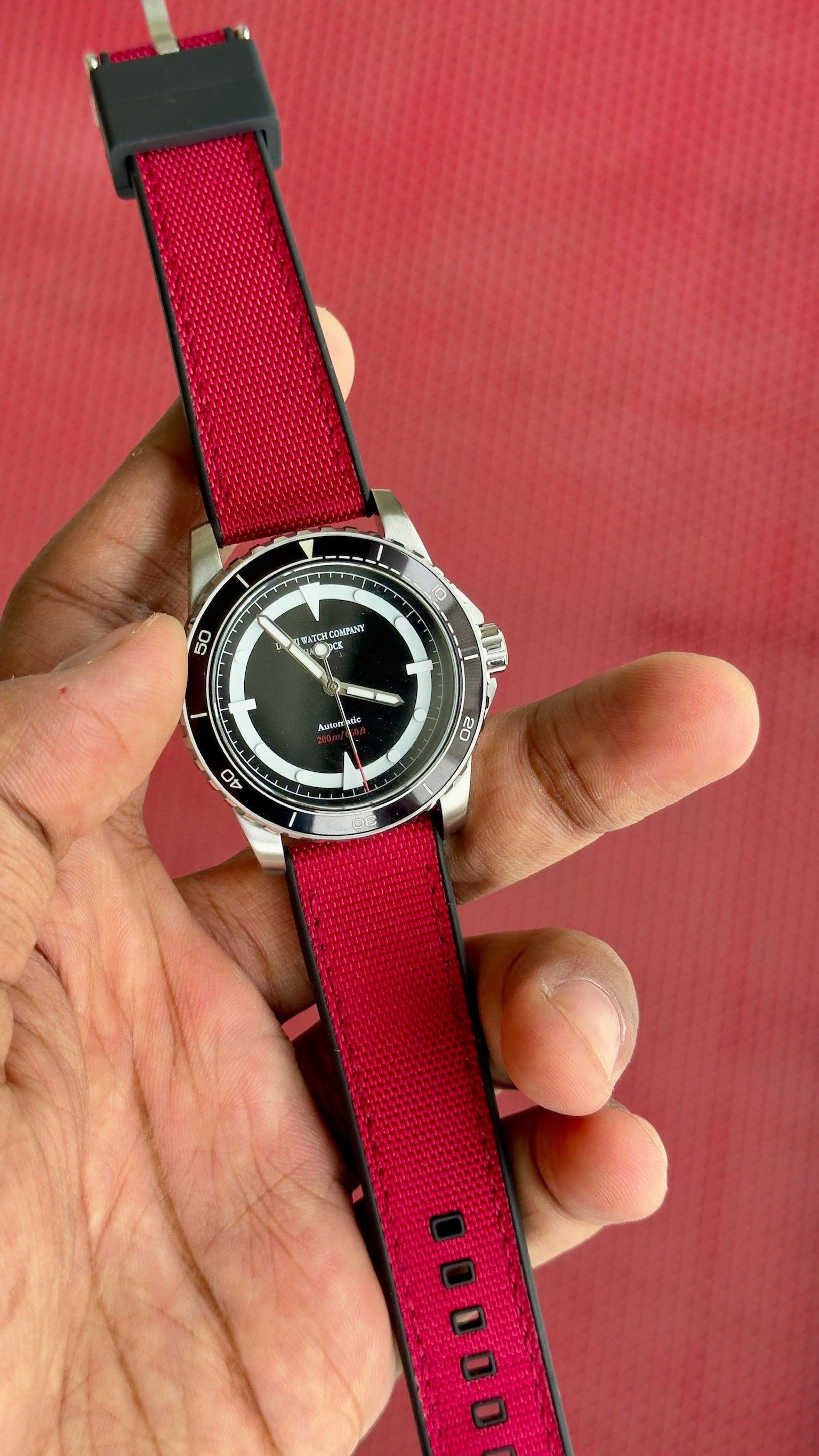 Nova FKM Sailcloth Hybrid Straps