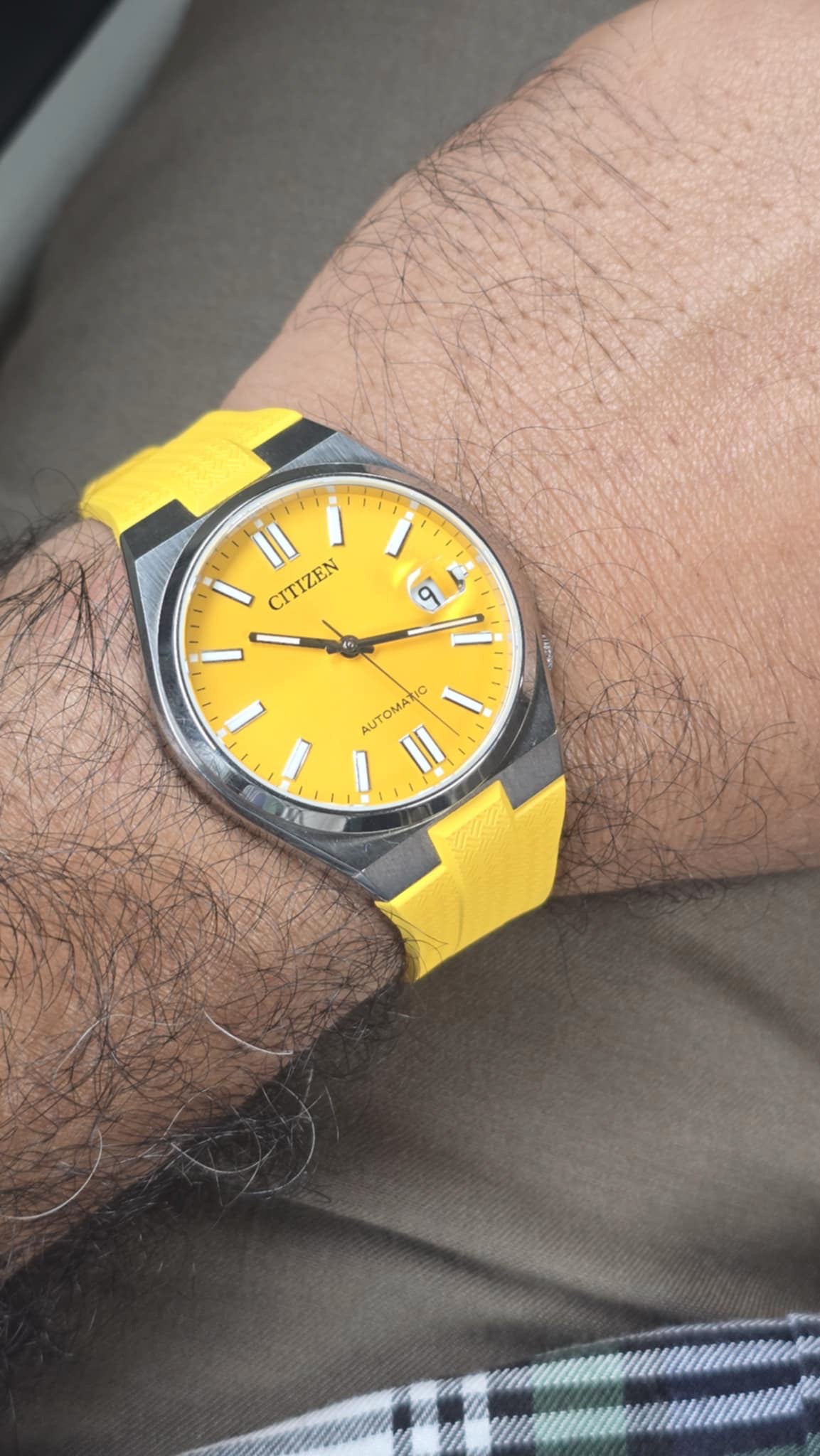 Citizen Tsuyosa FKM Rubber Straps