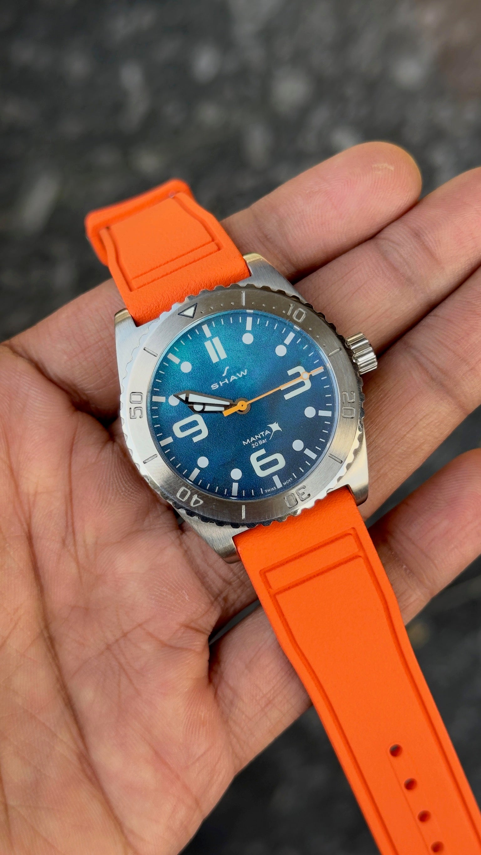 Aviator FKM Rubber Straps