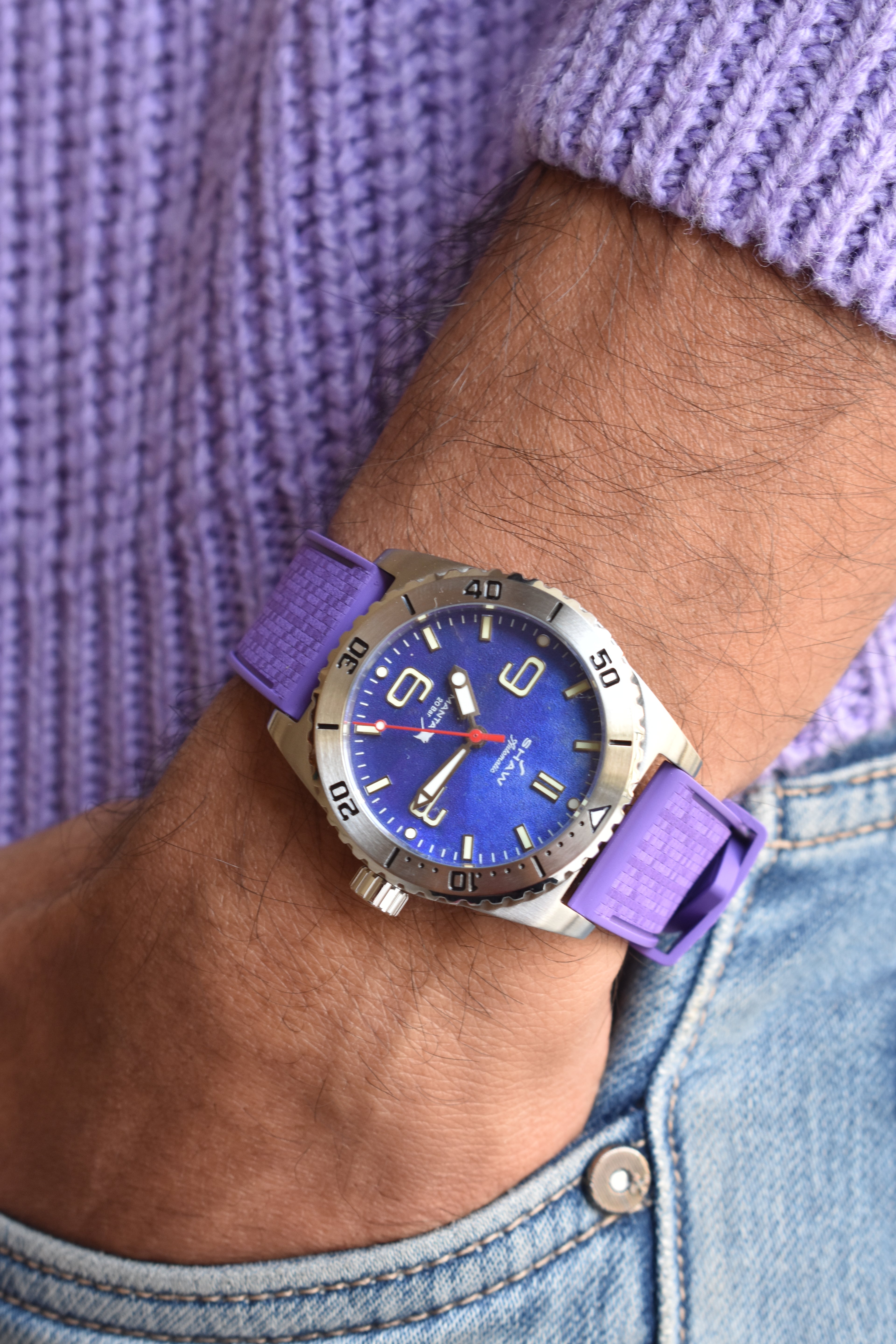 Manta Automatic Polli Purple
