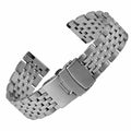 Linear Wave Metal Bracelet
