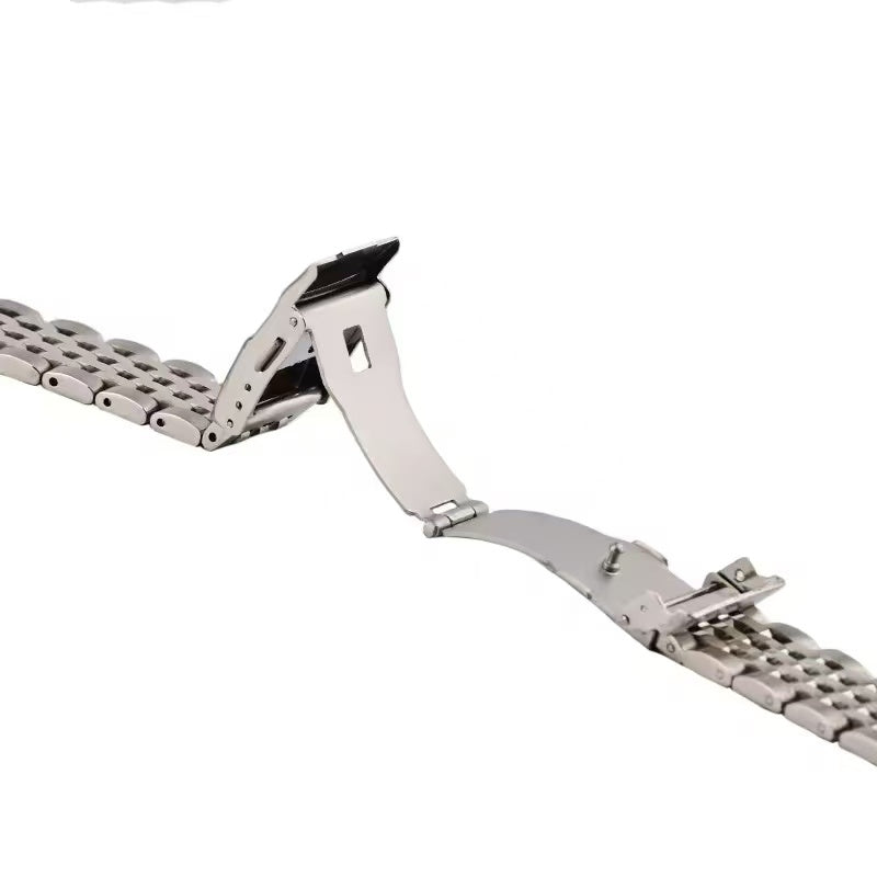 Linear Wave Metal Bracelet