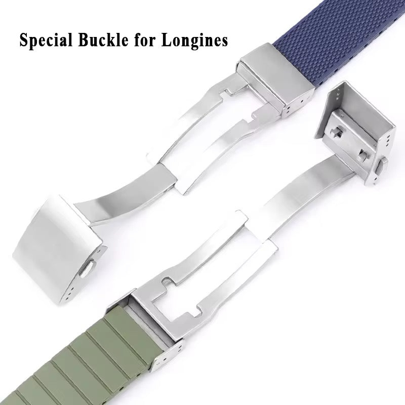 Longines FKM Rubber Straps