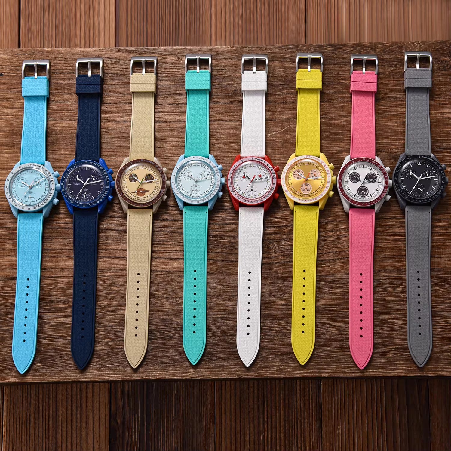 Mosaic FKM Rubber Straps