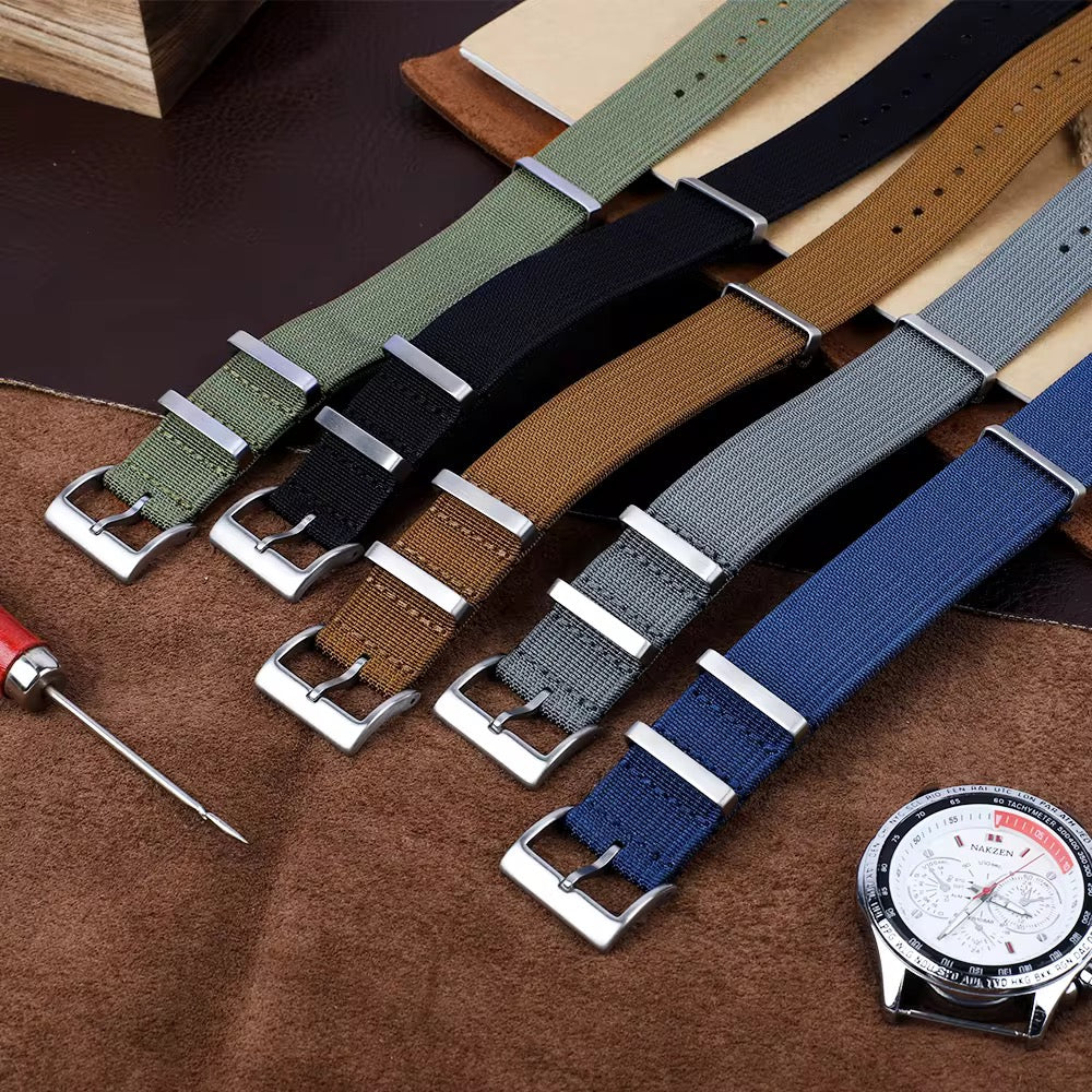 Ribbed Nato Straps