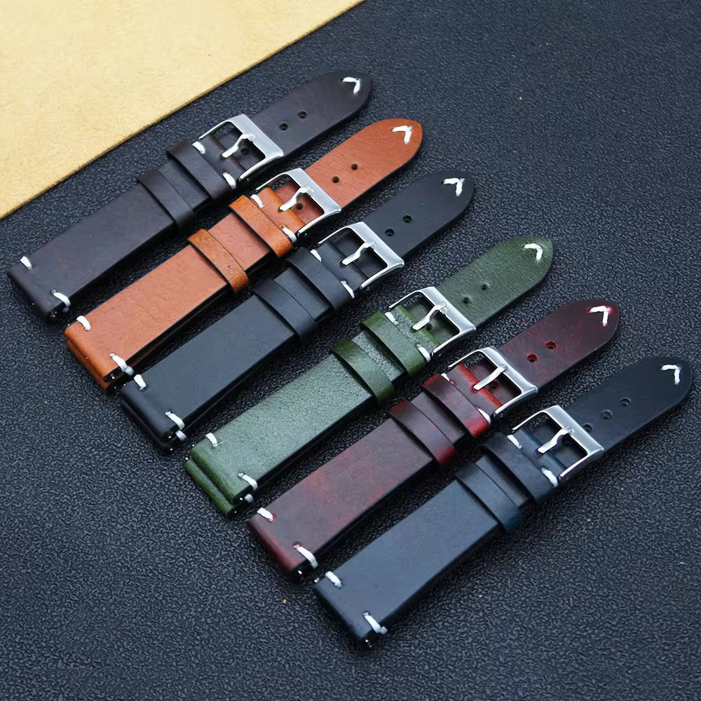 Retro Style Leather Straps