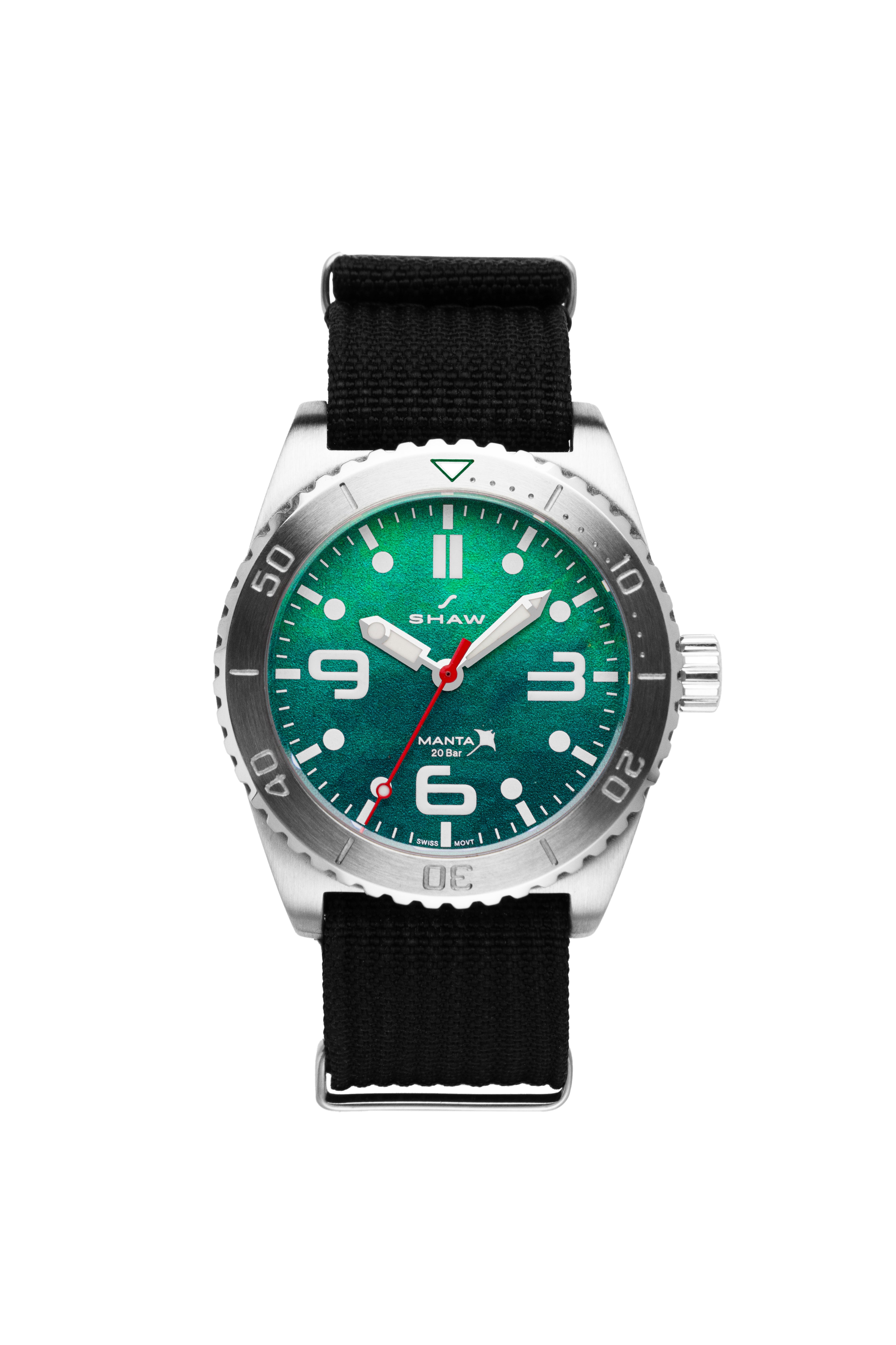 Manta Quartz -Tropical Reef Green