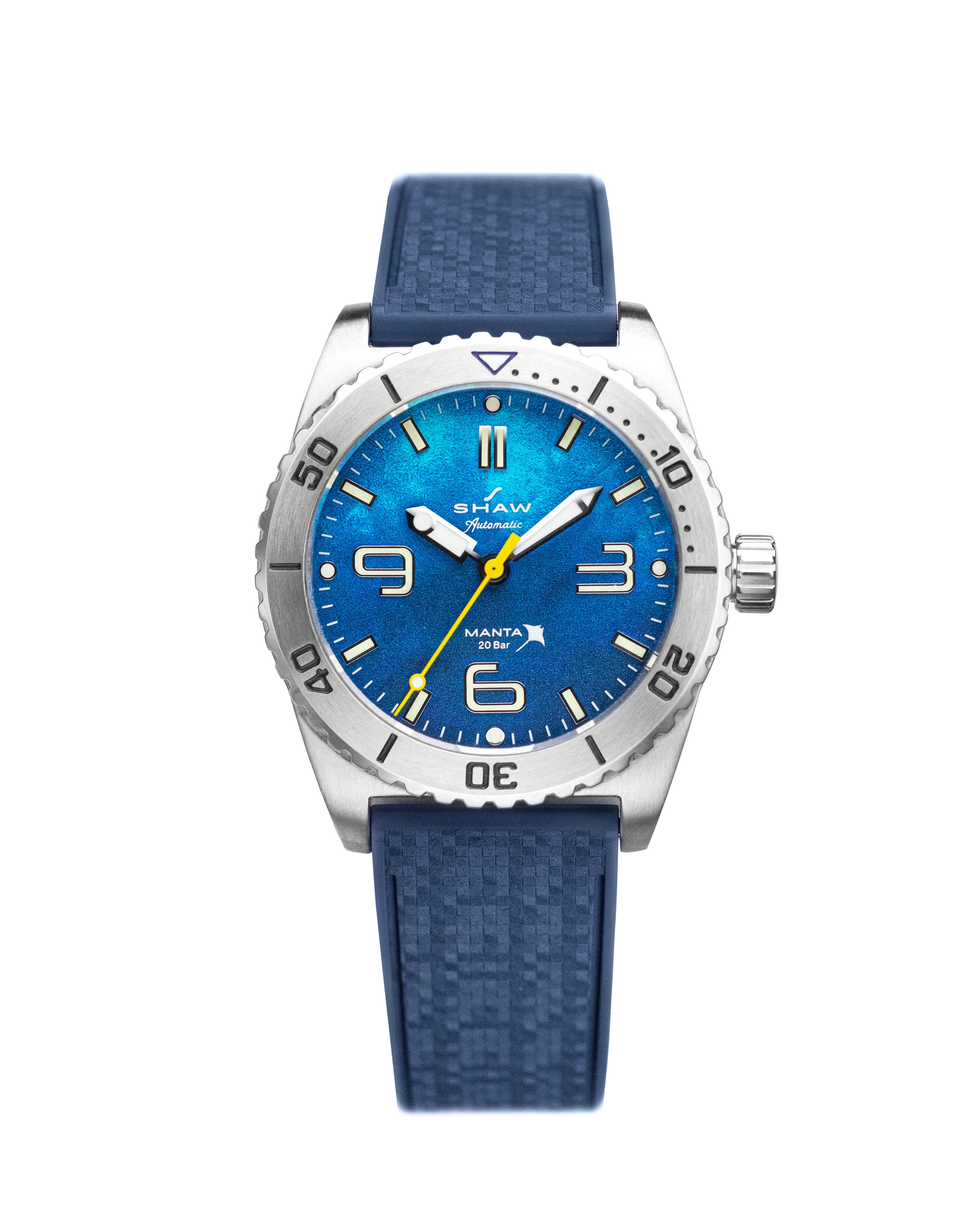 Manta Automatic -Atoll Aqua Blue