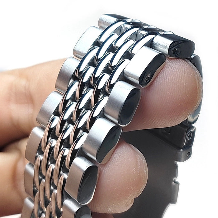 Beads of Rice Metal Bracelet