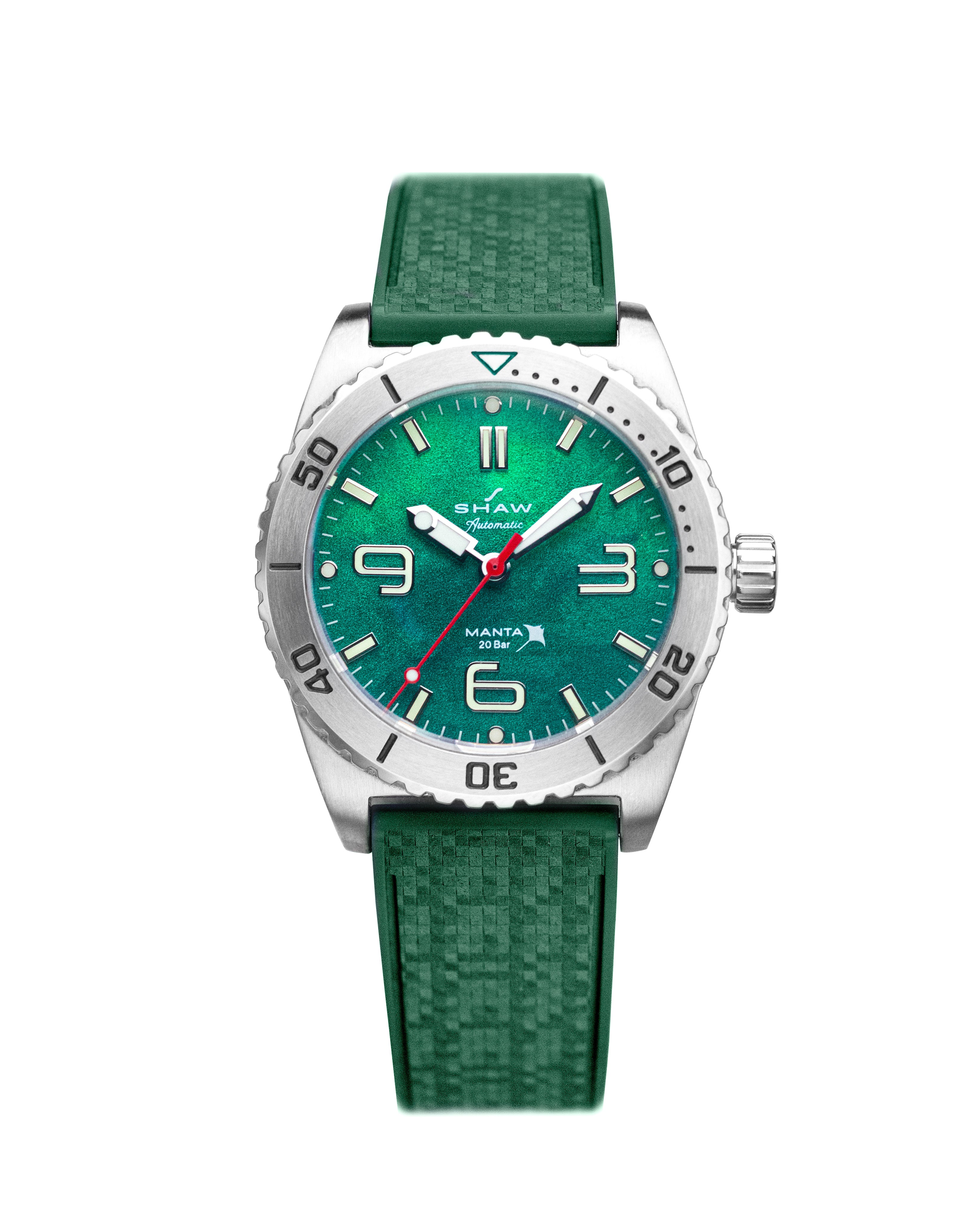 Manta Automatic-Tropical Reef Green